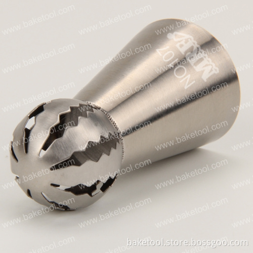 New Stainless Steel Russian Tulip Small Sphere Ball Icing Piping Tips Cake Decorating Nozzles#NO107